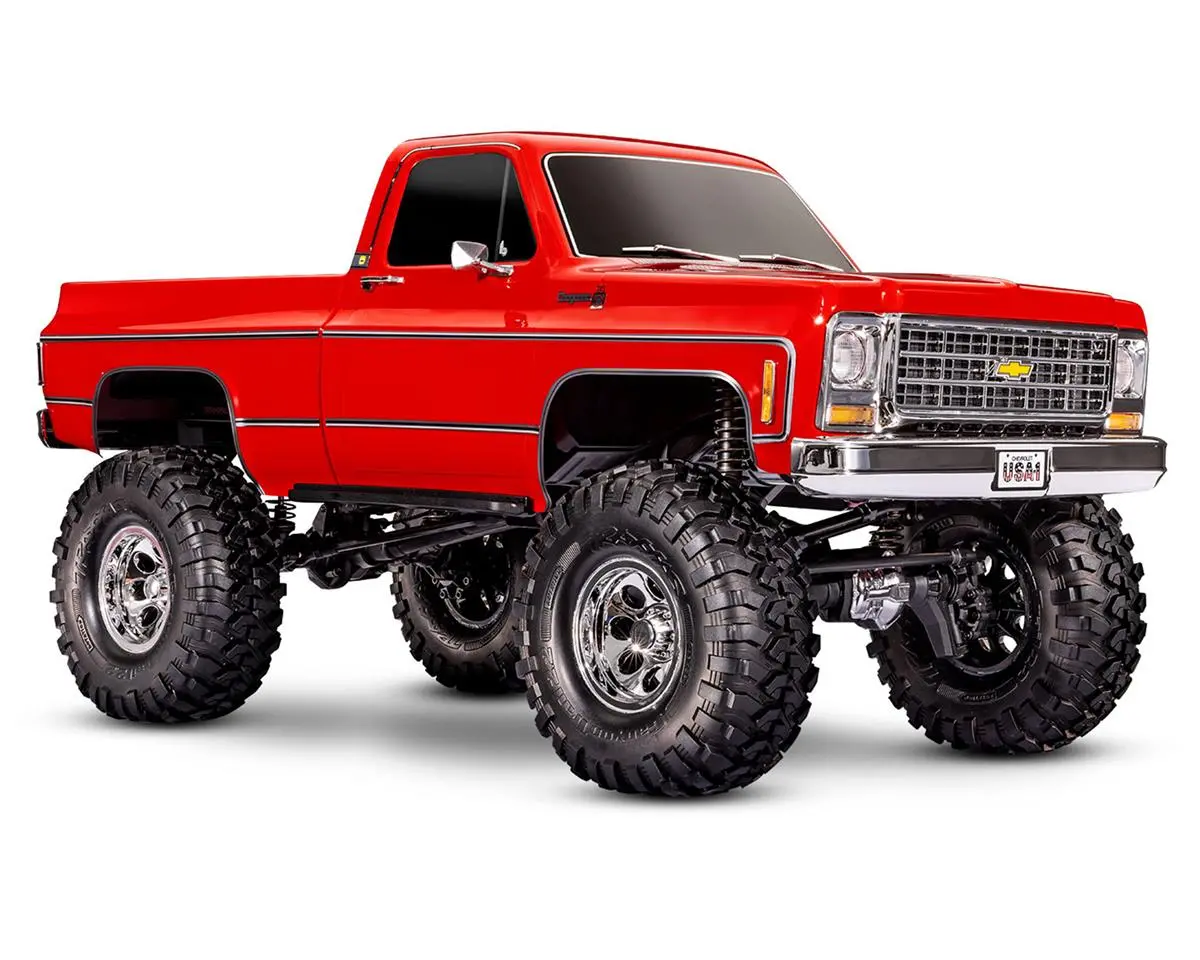 Traxxas Trx-4 1/10 Trail Crawler Truck W/'79 Chevrolet K10 Truck Body W/Tqi 2.4Ghz Radio 1