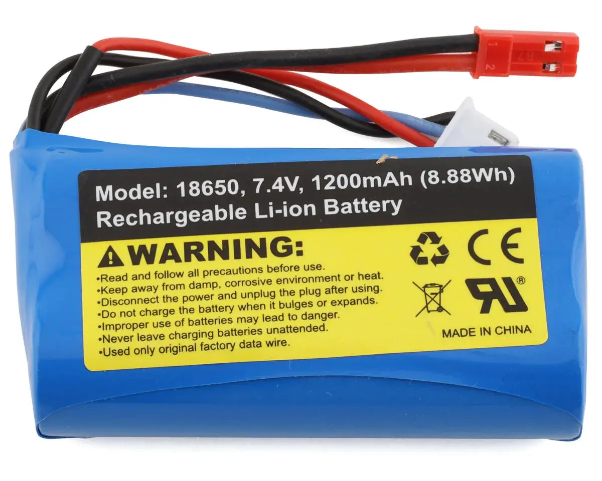 Udi Rc 2S Li-Ion Battery (7.4V/1200Mah) W/Jst Connector 1