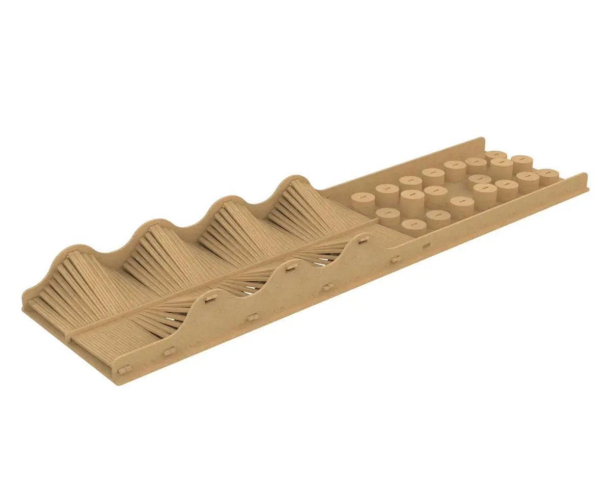 Udi Rc 1/24 & 1/18 Wooden Micro Crawler Course Set 1