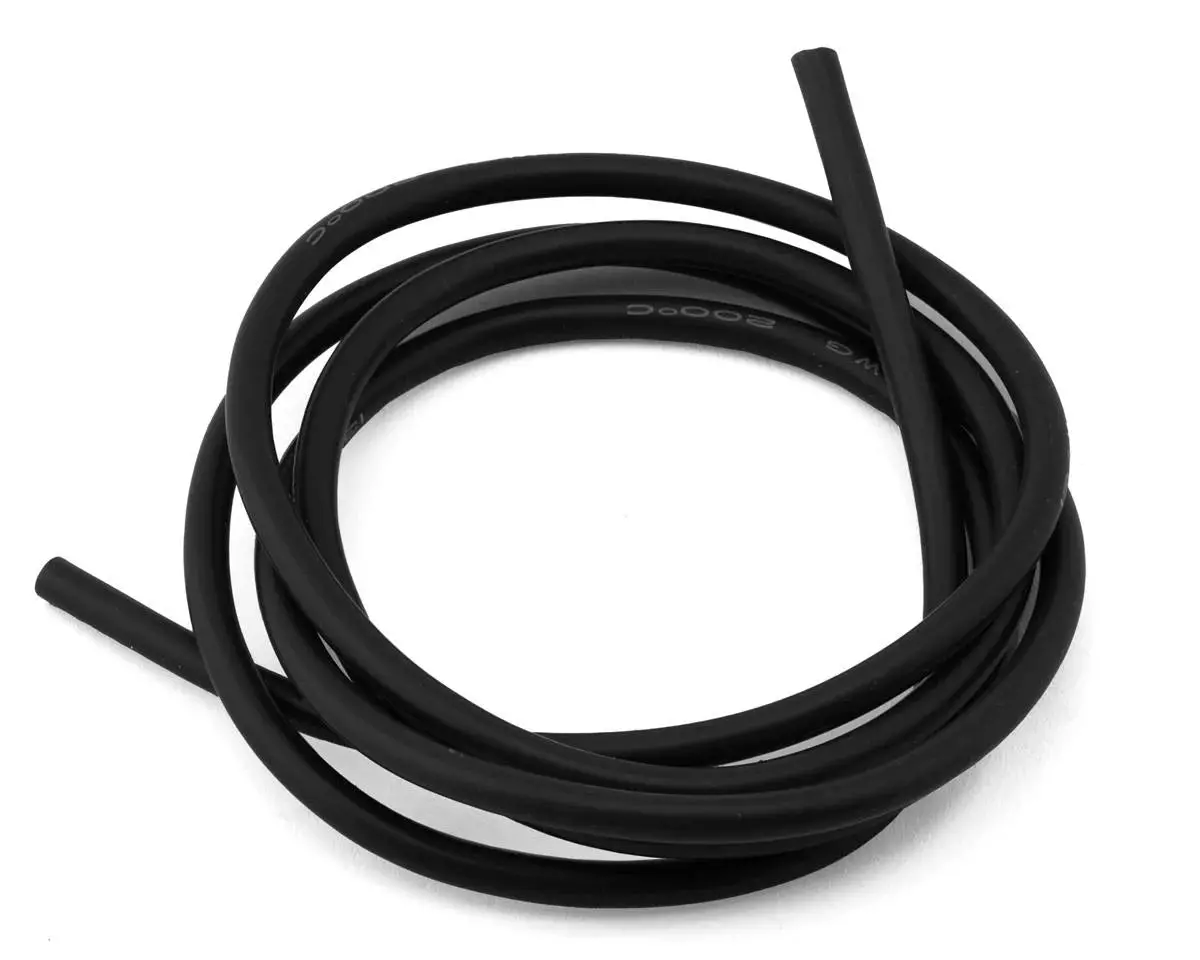 Excelerate Silicone Wire (Black) (1 Meter) (13Awg) 1