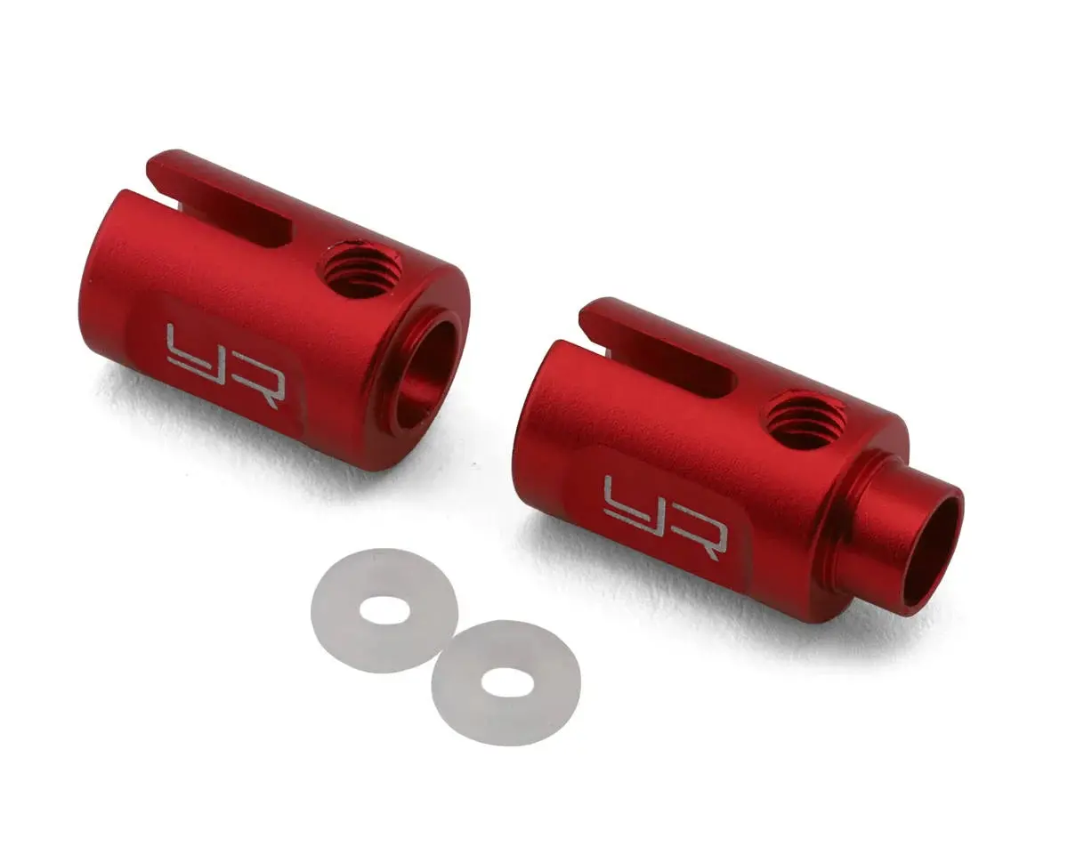 Yeah Racing Kyosho Fazer Mk2 Aluminum Center Outdrives (Red) (2) 1