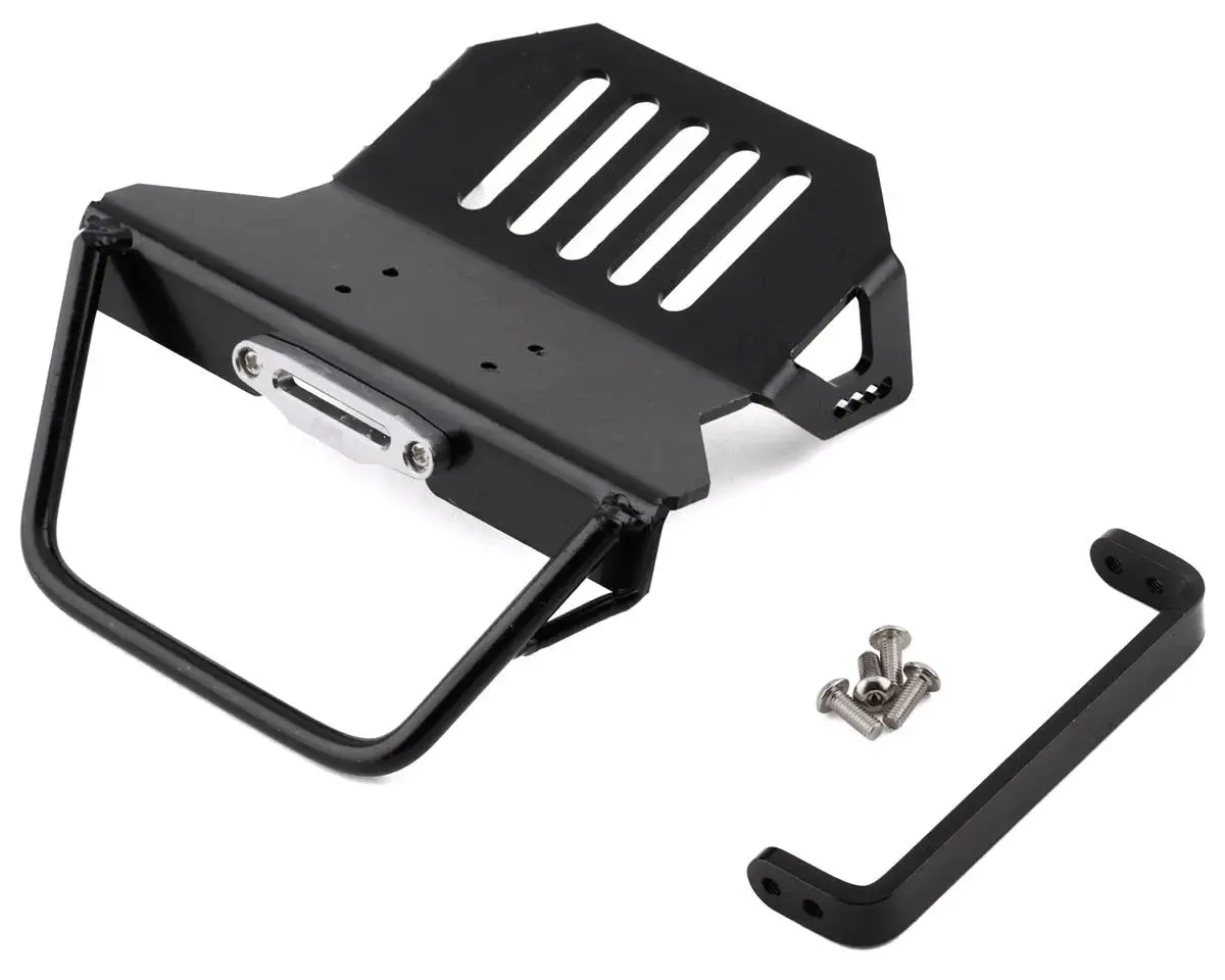 Yeah Racing Metal Front Bumper For Traxxas Trx-4/Trx-6 (Black) 1
