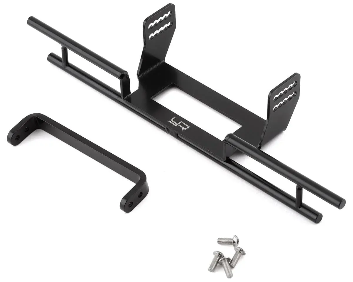 Yeah Racing Metal Rear Bumper For Traxxas Trx-4/Trx-6 (Black) 1