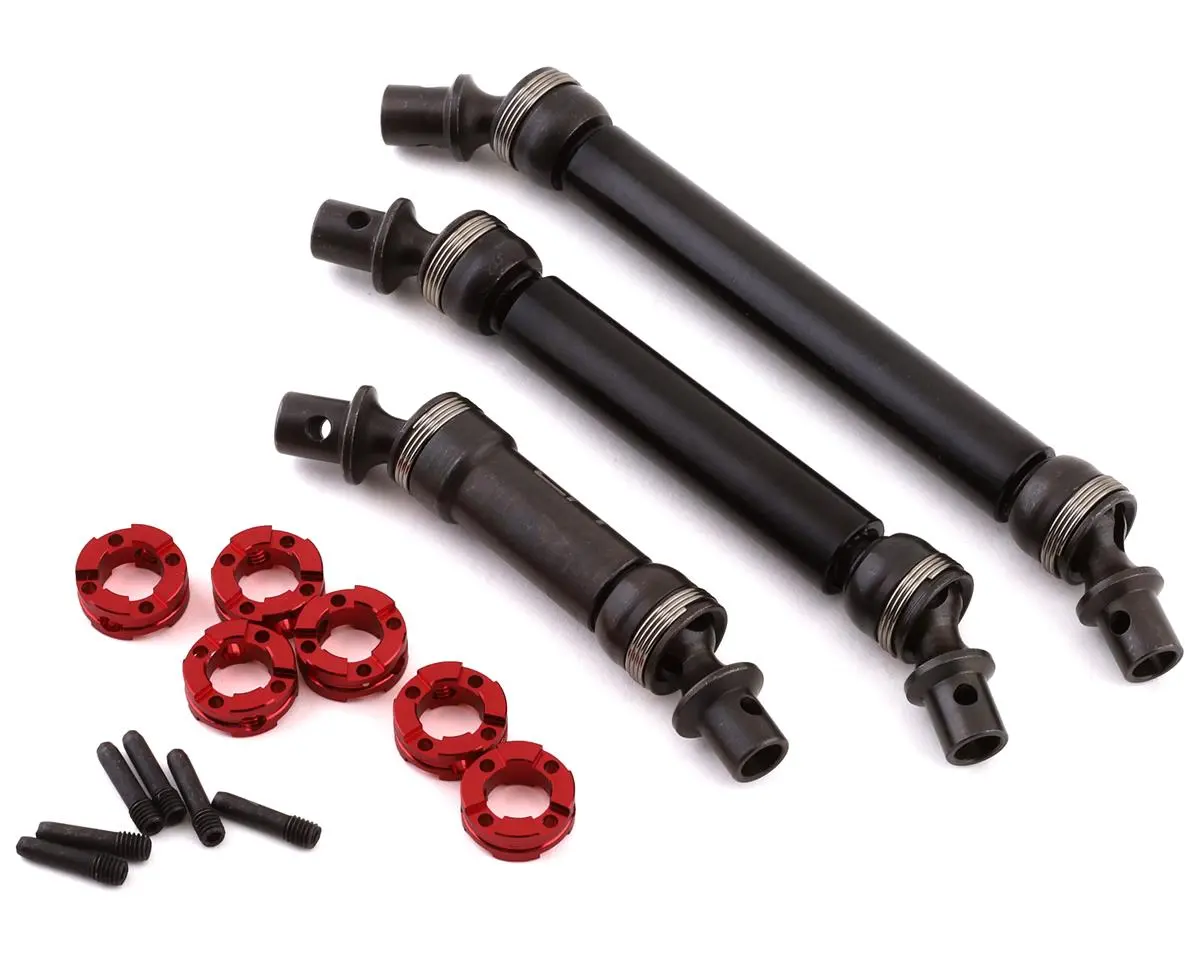 Yeah Racing Trx-6 Hd Metal 6X6 Front & Rear Centershaft Set 1