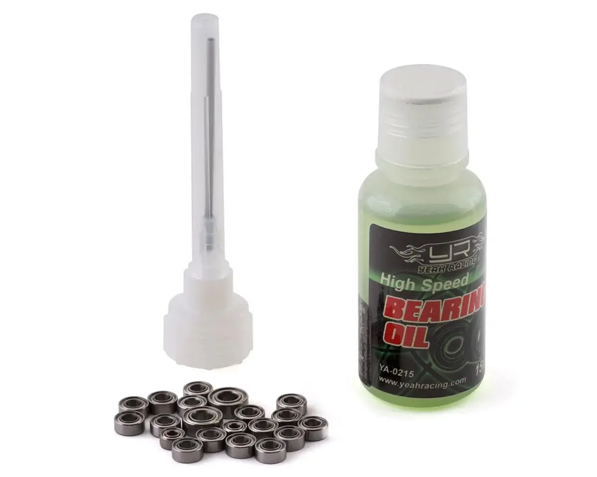 Yeah Racing Scx24 Ball Bearing Set W/Bearing Oil (20) 1