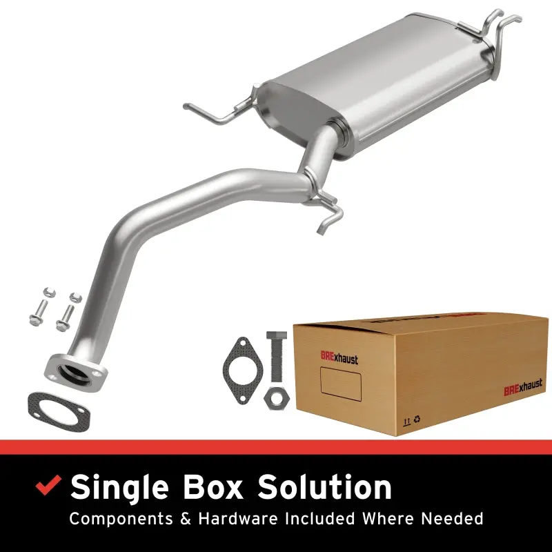 Bre Exhaust Muffler Kit For 2011–2013 Kia Sorento 2.4L 1