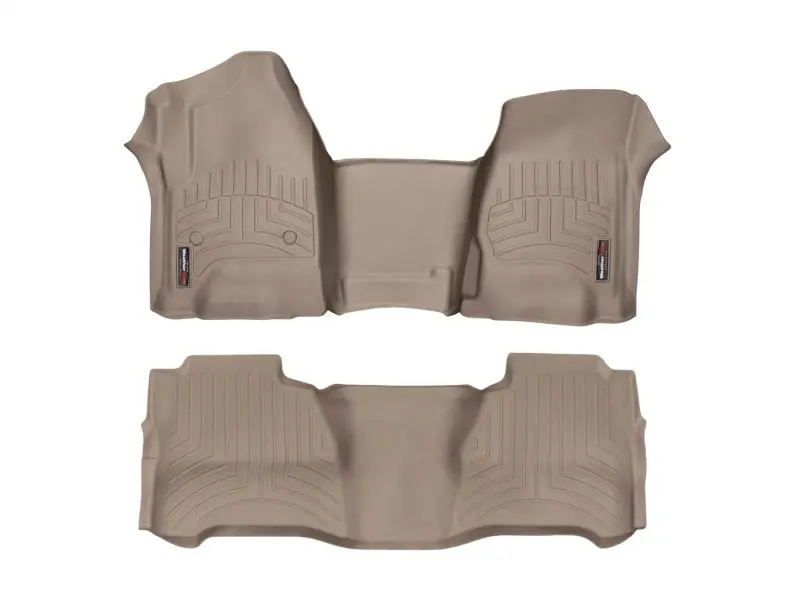 Weathertech 2016+ Toyota Prius Front And Rear Floorliner - Tan 1