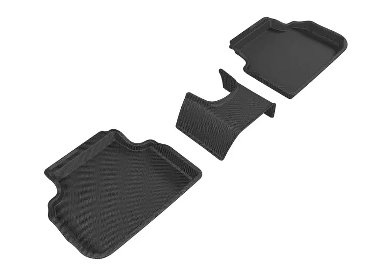 3D Maxpider Kagu All-Weather Rear Floor Mats – 2016–2019 Mini Clubman 1