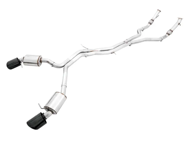 Awe Tuning Touring Edition Exhaust System For Audi B9 Rs5 – Diamond Black Rs Exhaust Tips Included 1