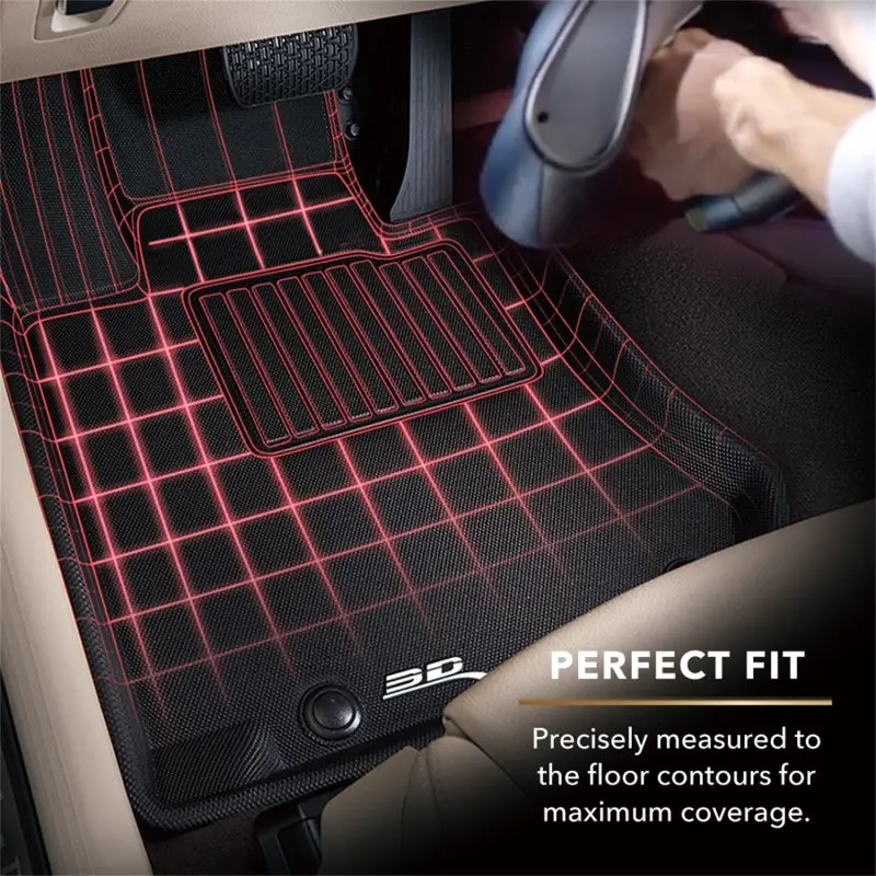 3D Maxpider Kagu All-Weather Rear Floor Mats – 2016–2019 Mini Clubman 2