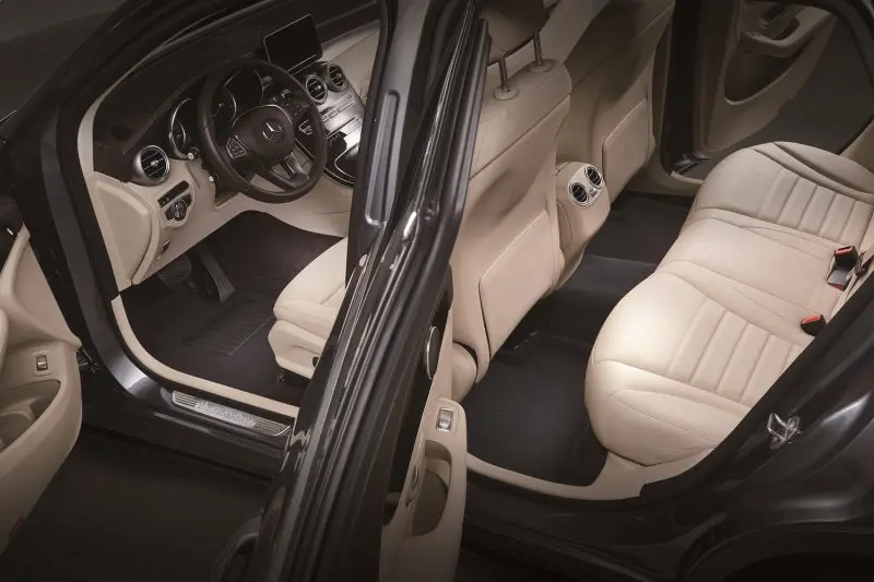 3D Maxpider Elegant Black Floor Liners For 2022–2024 Tesla Model X (6-Seat Configuration) 1