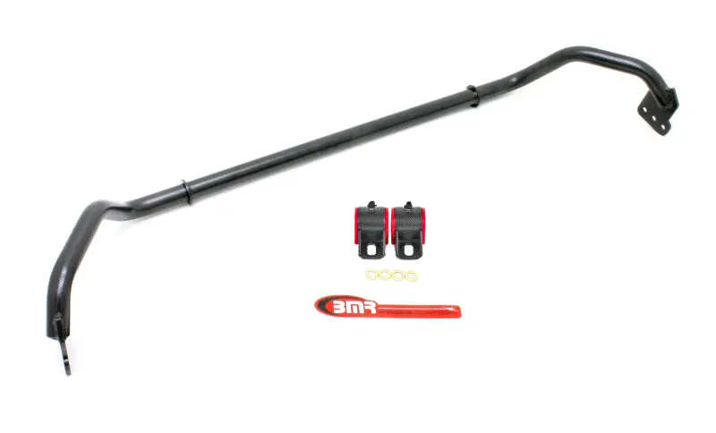 Bmr 5Th Gen Camaro Front Adjustable 29Mm Hollow Sway Bar Kit With Bushings – Black Hammer Tone Finish 1