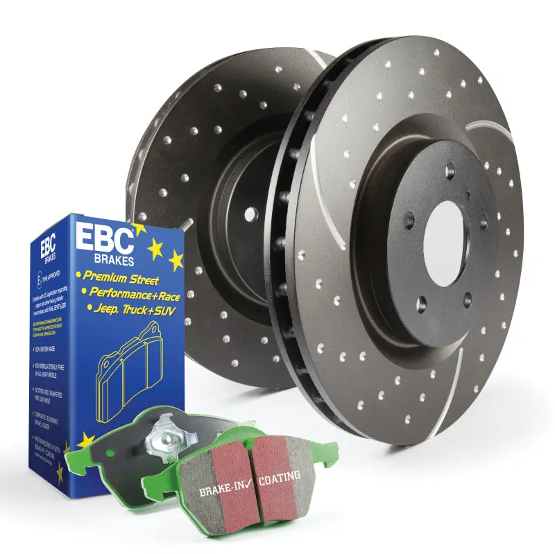 Ebc Greenstuff Brake Pad & Gd Rotor Kit For S10 Vehicles 1