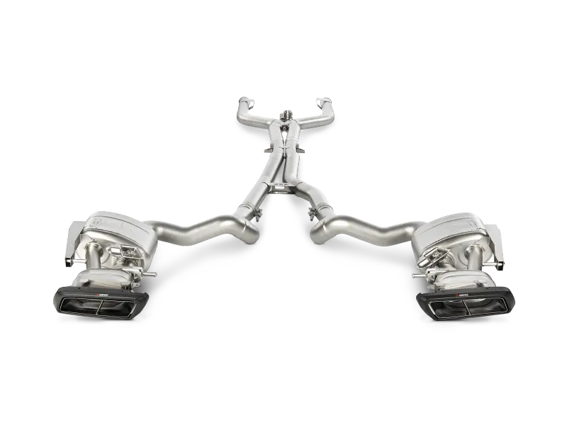 Akrapovic 15-17 Amg C63 Estate Evolution Line Cat Back (Titanium) W/ Carbon Tips (Req. Link Pipe) 2