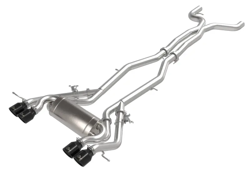 Afe Machforce Xp Cat-Back Exhaust System For 2021 Bmw M2 Competition 3.0L L6 – Stainless Steel With Black Tips 1