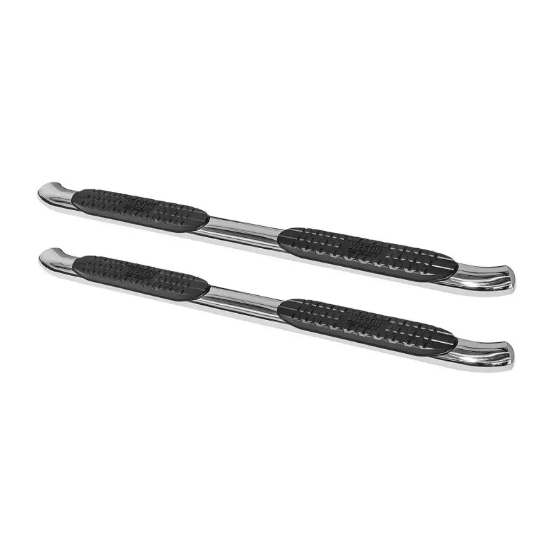 Westin 2014-2018 Chevy Silverado 1500 Reg Cab Pro Traxx 4 Oval Nerf Step Bars - Ss 2