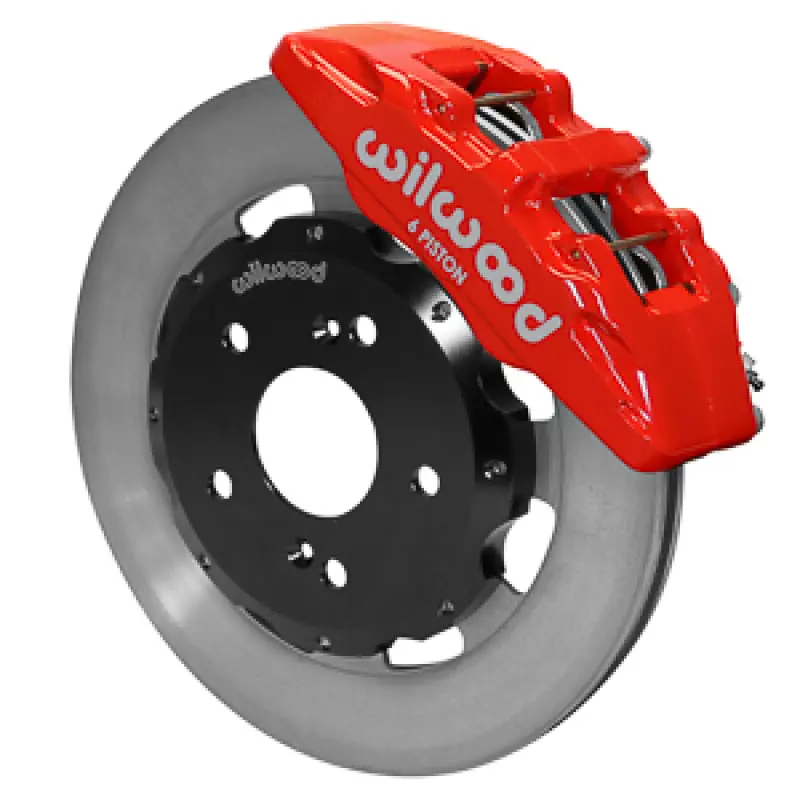Wilwood Dynapro Forged Big Brake Kit For Acura Rsx (2002–2006) – Front Red 1