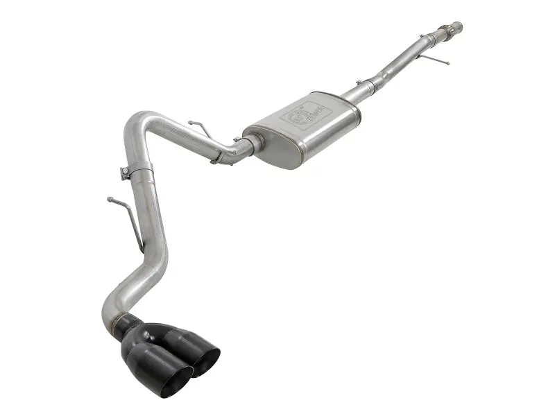 Afe Power Vulcan Series 3-Inch Stainless Steel Cat-Back Exhaust With Black Tip For 2019 Gm Silverado/Sierra 1500 (4.3L V6 / 5.3L V8) 1