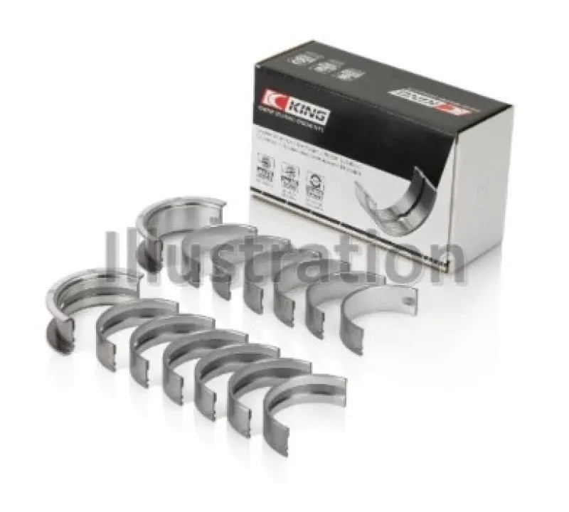 King Main Bearing Set For Bmw M20/M50/M52 Engines – Oversized 0.75Mm For M20B20–B27, M50B25, And M52B20–B28 1
