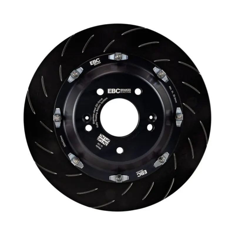 Ebc Racing Two-Piece Slotted Brake Disc – 380X36Mm, Left-Side Fitment 1